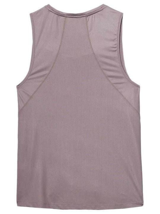 4F Women's Athletic Blouse Sleeveless Fast Drying Pink