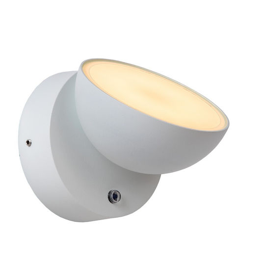 Lucide Lightning Wall-Mounted Outdoor Light LED IP54 12W with Warm White Light