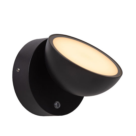 Lucide Lightning Wandmontierte Außenleuchte LED IP54 12W mit Warmweiß Licht