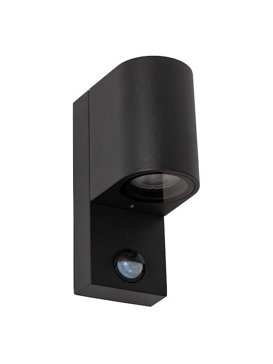 Lucide Lightning Στεγανό Επιτοίχιο Εξωτερικό Φωτιστικό Μαύρο Lucide Lightning Στεγανό Επιτοίχιο Εξωτερικό Φωτιστικό Μαύρο
