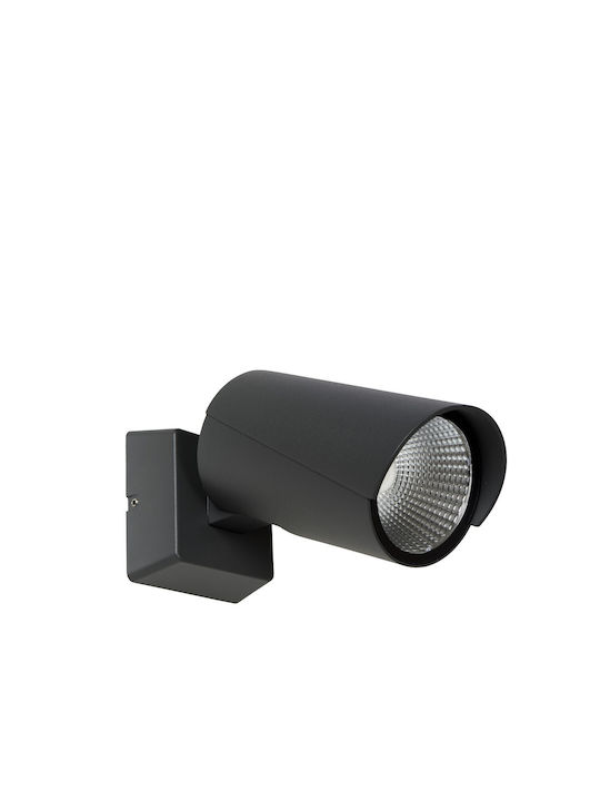 Lucide Lightning Στεγανό Επιτοίχιο Εξωτερικό Φωτιστικό LED 12W 3000K Lucide Lightning Στεγανό Επιτοίχιο Εξωτερικό Φωτιστικό LED 12W 3000K