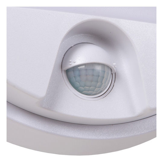 Lucide Lightning Επιτοίχιο Εξωτερικό Φωτιστικό LED IP54 10W με Θερμό Λευκό Φως