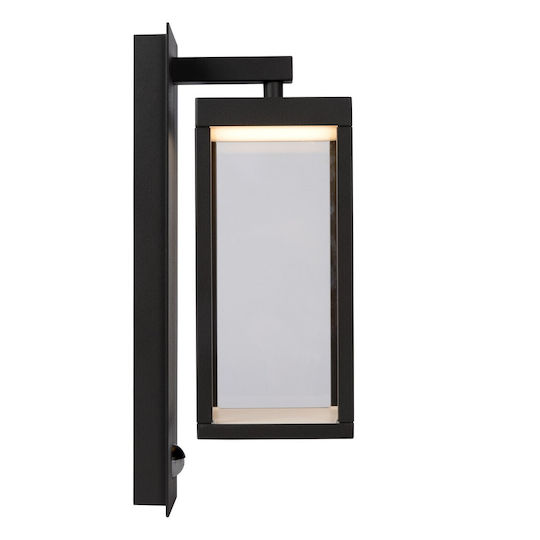 Lucide Lightning Επιτοίχιο Εξωτερικό Φωτιστικό LED IP54 15W με Θερμό Λευκό Φως