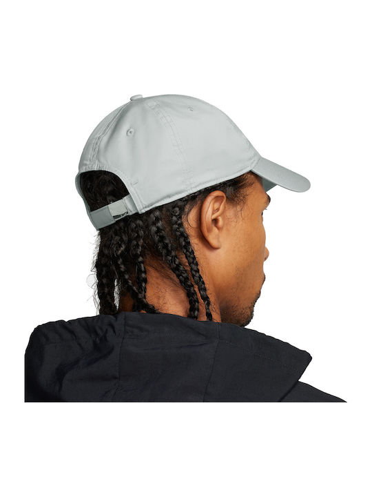 Dri-Fit Club Metal Swoosh Jockey Gray