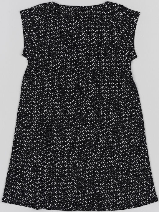 Losan Mini Dress with Ruffle Black