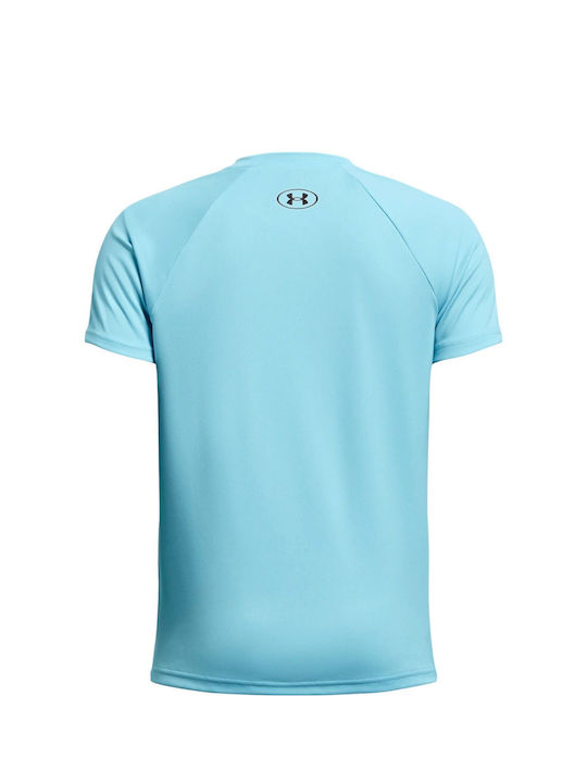 Under Armour Tricou pentru copii Albastru ````'' Tech Big Logo