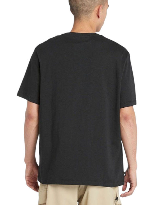 Timberland Men's Short Sleeve T-shirt Black