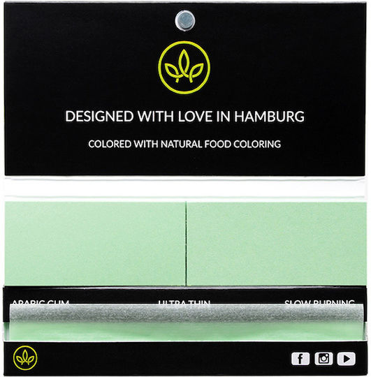 Healthy Garden Zigarettenpapier Schlank King Size mit Kegelspitzen 32 Blätter 1Stück