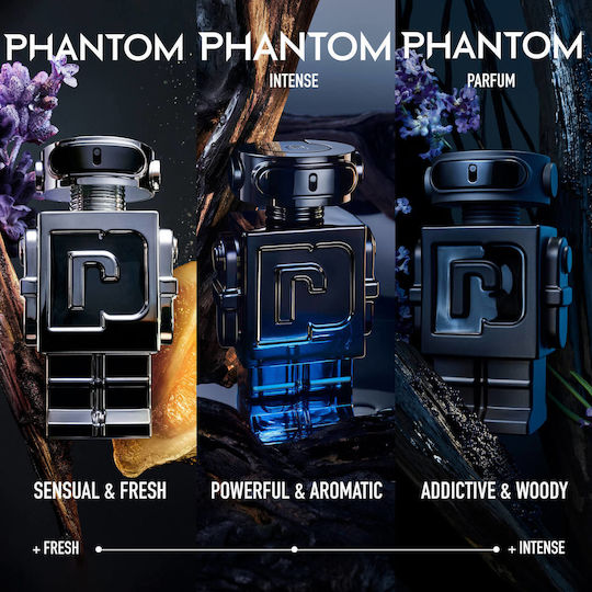 Rabanne Phantom Intense Eau de Parfum Refillable 150ml