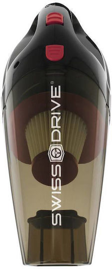 Swiss Drive Aspirator de mână pentru mașină Lichide cu Putere 120W & Cablu de brichetă auto 12V
