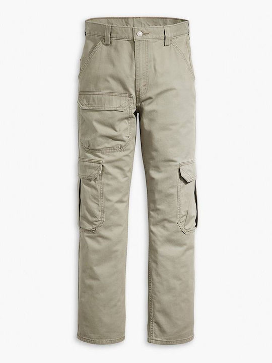 Trousers Cargo in Loose Fit Green