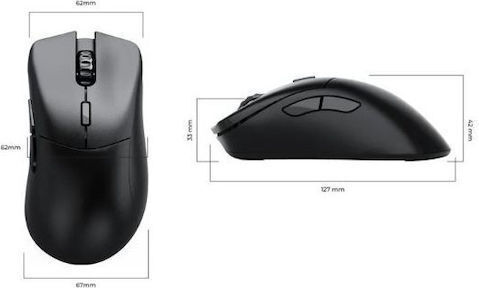 Glorious PC Gaming Race D 2 PRO 4K/8K Edition Gaming Mouse 26000 DPI Negru