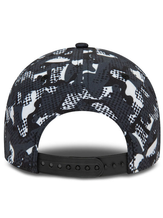 New Era Seasonal Print Jockey Schwarz