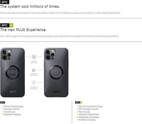 SP Connect Husă pentru Telefon Google Pixel 7 Pro pentru Suport de Motocicletă