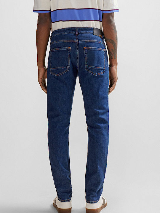 Ανδρικό Παντελόνι Τζιν με Slim Εφαρμογή DenimBlue