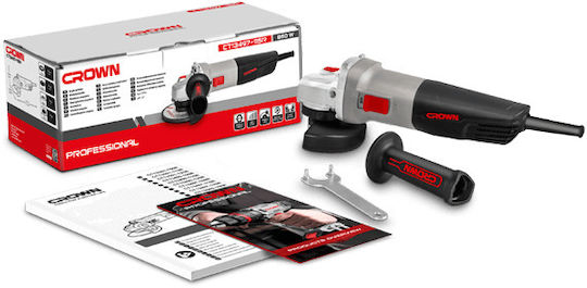 Crown CT13497-115R Grinder 115mm Electric 860W