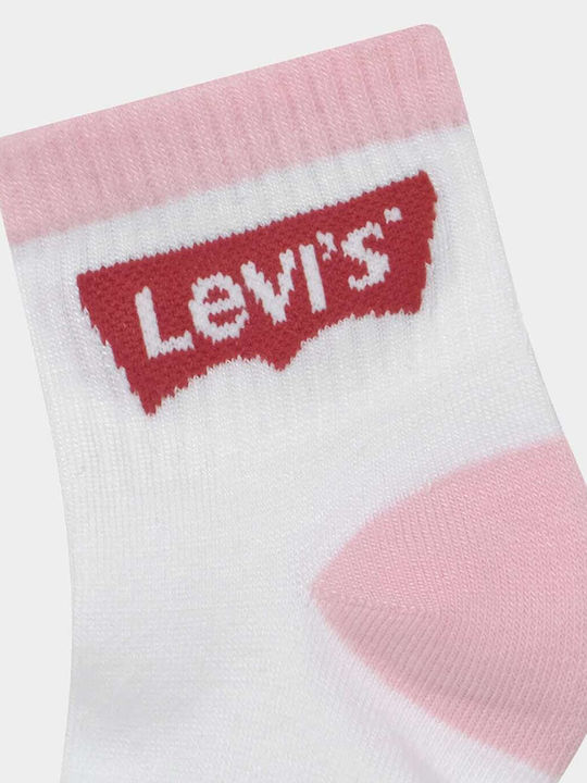 Levi's Șosete pentru Copii Roz 3 Perechi