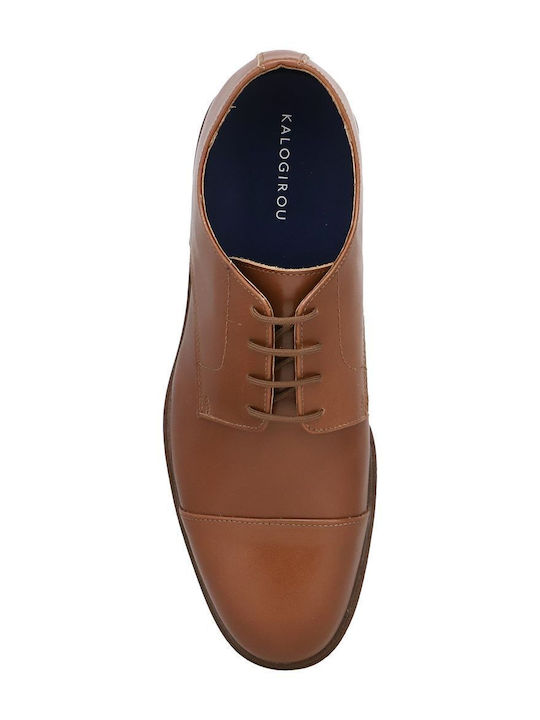 Leder Herrenschuhe Tabac Braun