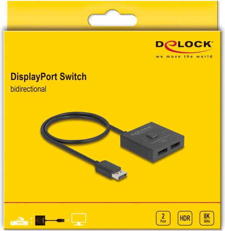 DeLock KVM и превключвател на данни 18906