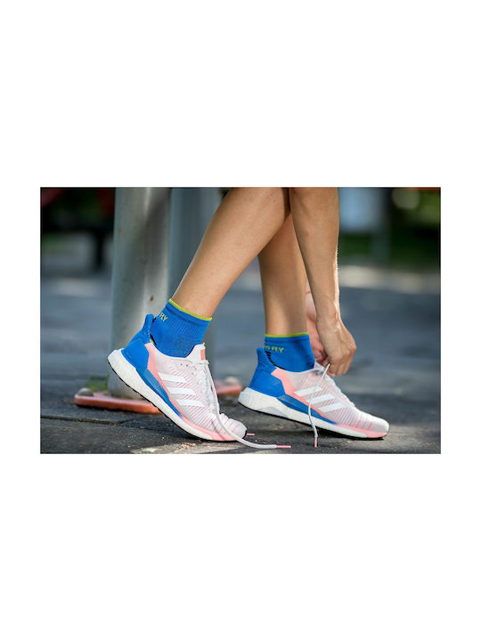 Try to Fly Running Blue Sports Socks 1 Pair