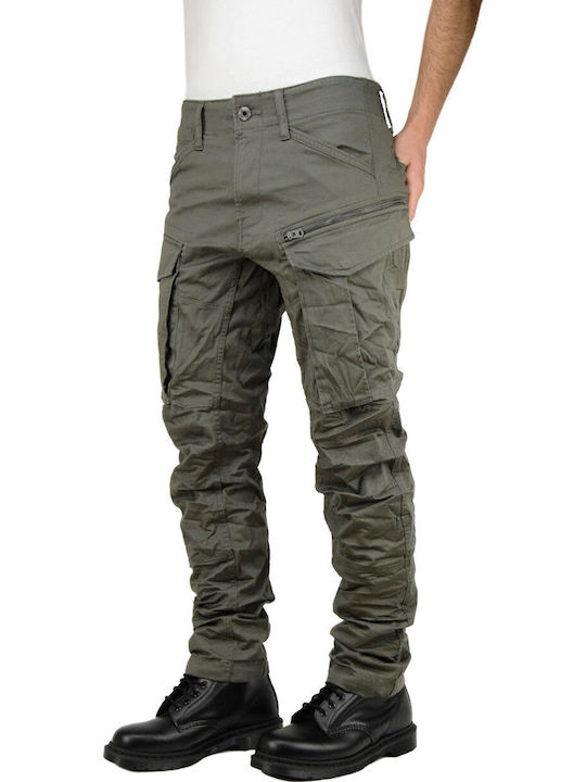 Rovic Zip 3d Trousers Cargo Elastic in Regular Fit Gs Grey