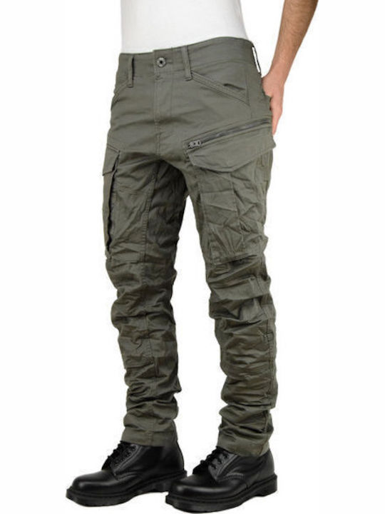 Rovic Zip 3d Trousers Cargo Elastic in Regular Fit Gs Grey