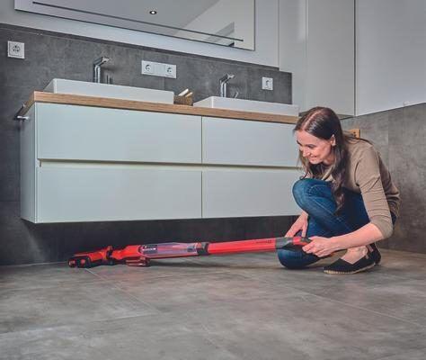 Einhell Cleanexxo Solo Επαναφορτιζόμενη Σκούπα Stick 18V Κόκκινη