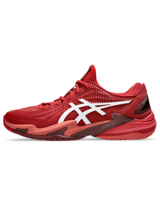 ASICS Court FF 3 Novak Men's Tennis Shoes for All Courts Red