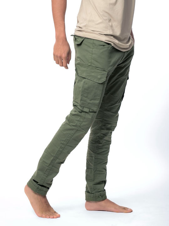 390 Trousers Cargo in Regular Fit Khaki