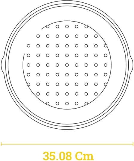 Lodge Καπάκι για Τηγάνι από Μαντέμι 33.6cm L12SC3