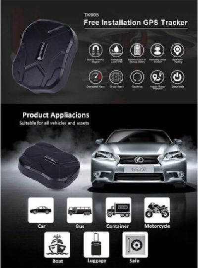 TK905 IP65 GPS-Tracker mit GSM GPRS für Autos, Lastkraftwagen & Boote