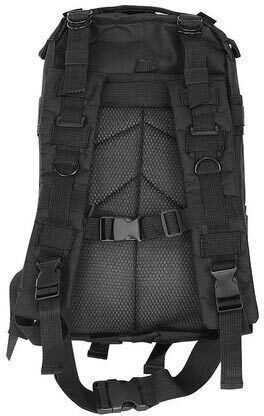 Trizand Military Backpack Backpack made of Polyester Black