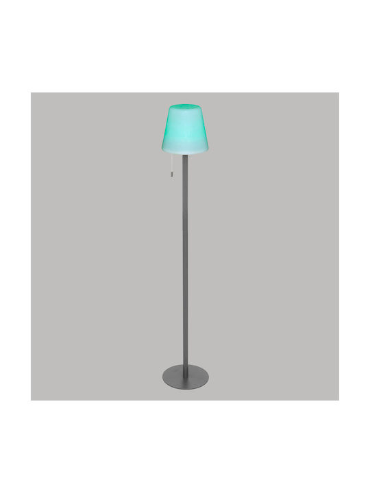 Atmosphera Zack LED Φωτιστικό Δαπέδου Υ108xΜ18εκ. με RGB Φως Γκρι