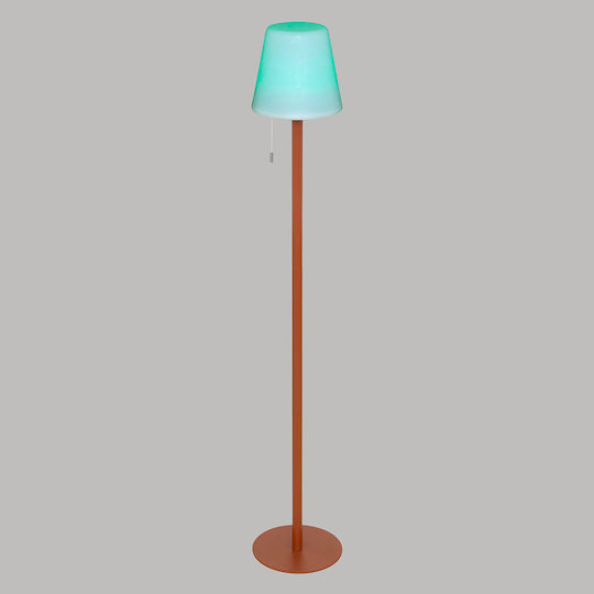 Atmosphera Zack LED Floor Lamp Height 108x18 cm with RGB Light Honey