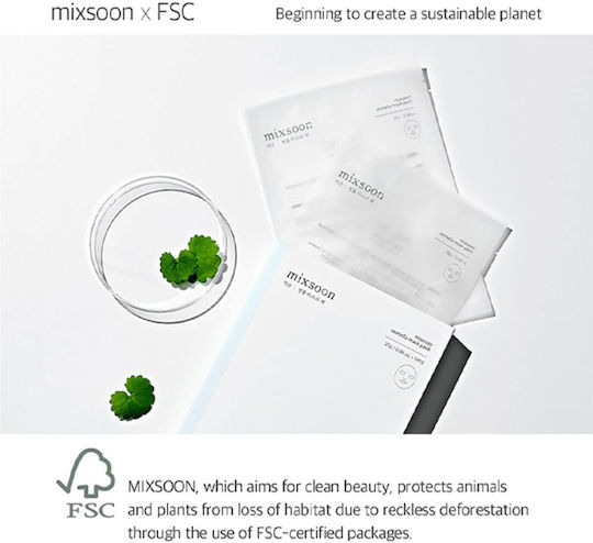 Mixsoon Centella Sheet Masks 5x25γρ