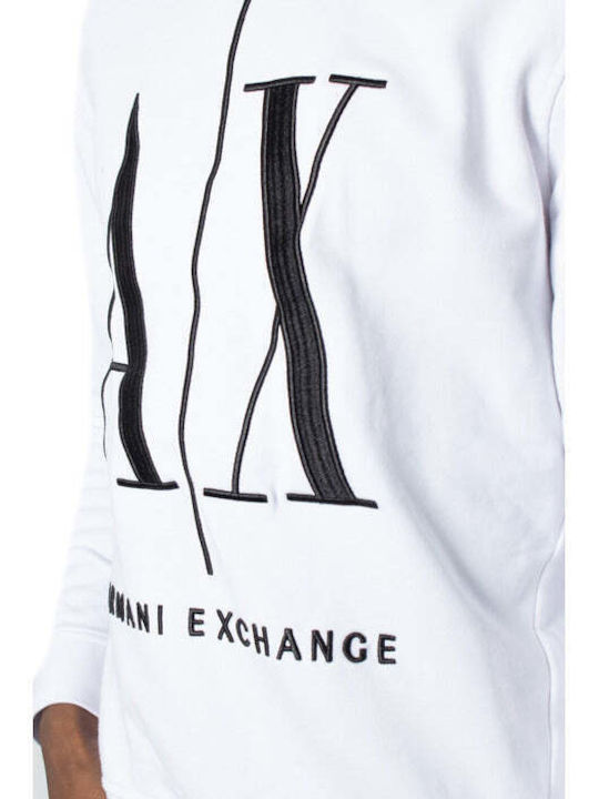 Armani Exchange Herren Sweatshirt Weiß