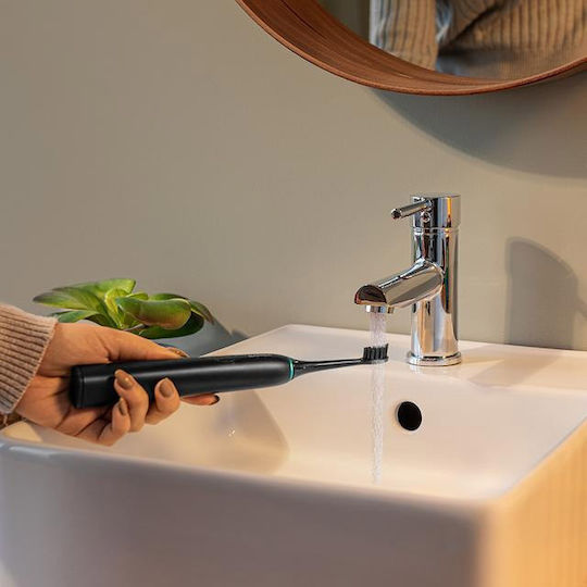 Cecotec Bamba Toothcare Jet Ηλεκτρική Οδοντόβουρτσα με Αισθητήρα Πίεσης Μαύρη