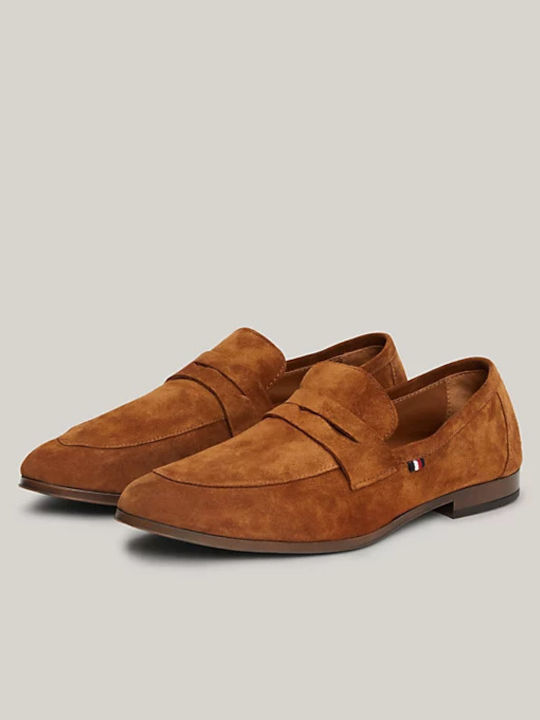 Tommy Hilfiger Men's Moccasins Tabac Brown