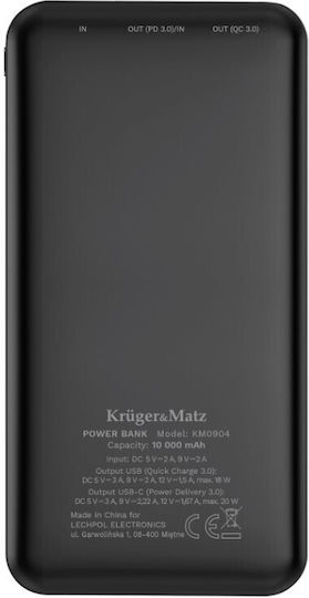 Kruger & Matz Power Bank 10000mAh