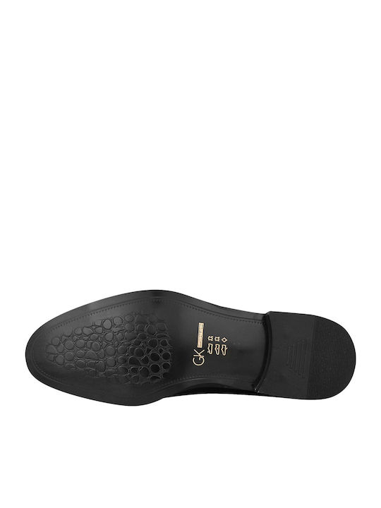 Leder Herrenschuhe Schwarz