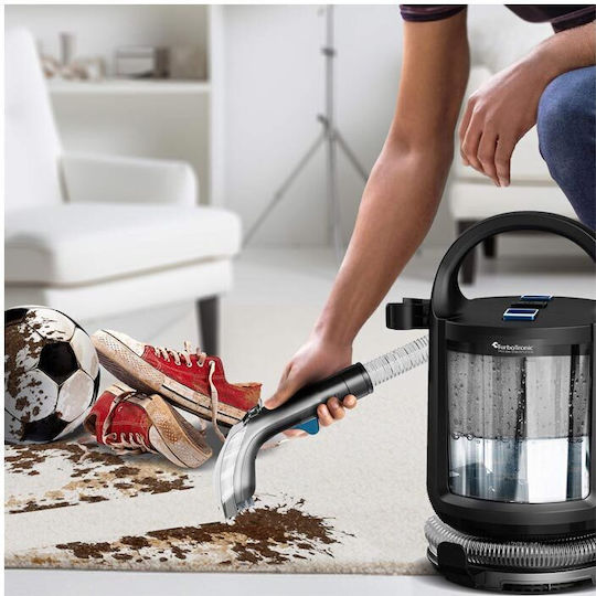 Turbotronic Vacuum Wet / Dry 500W with Plastic Bin 0.65lt