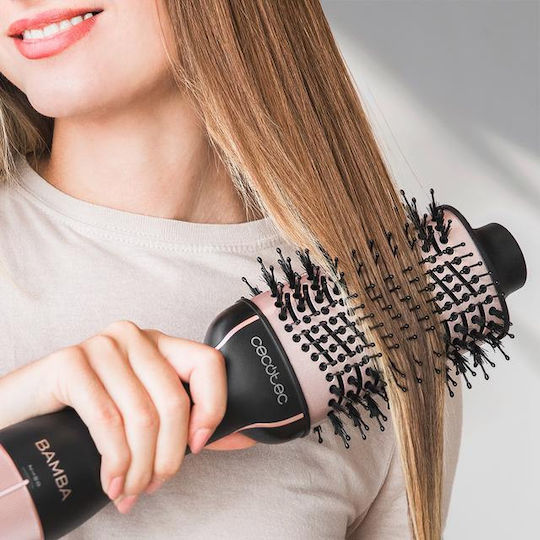 Cecotec Bamba Ceramiccare Κεραμική Ηλεκτρική Βούρτσα με Αέρα για Ίσιωμα και Μπούκλες 1200W