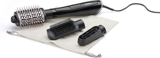 Babyliss Style Smooth 1000 Ceramic Electric Brush with Air for Straightening and Curls 1000W