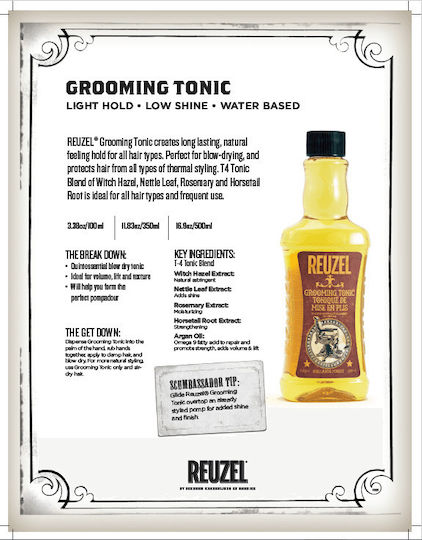 Reuzel Grooming Hair Lotion for Toning 500ml