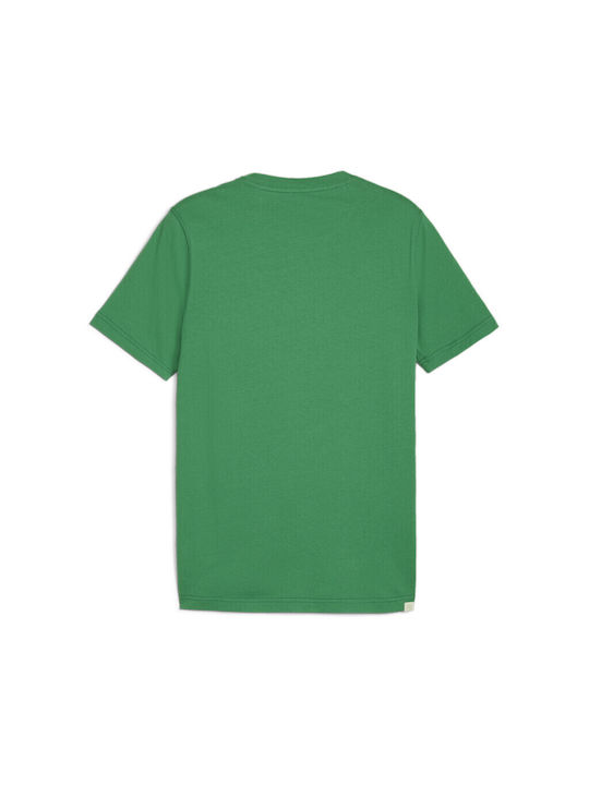 Puma T-shirt Bărbătesc cu Mânecă Scurtă Verde