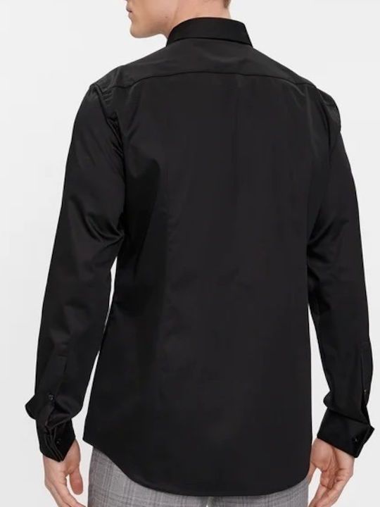 Hugo Boss Men's Shirt Long Sleeve Black