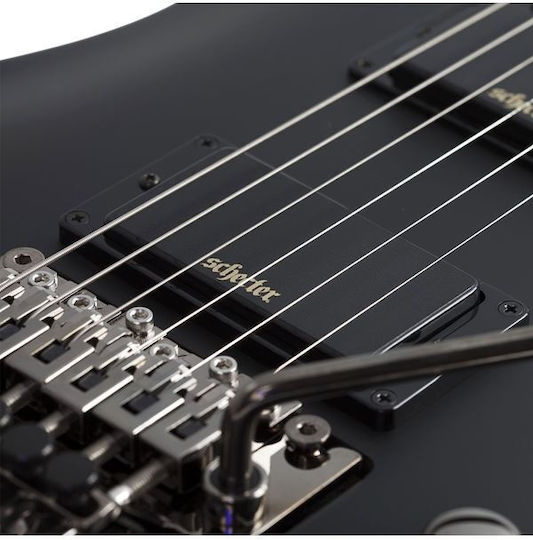 Schecter Demon-6 Fr Satin Aged Black Satin E-Gitarre