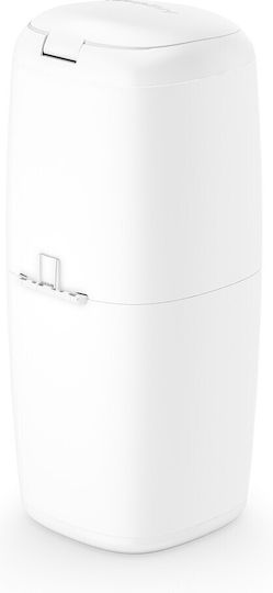 AngelCare Diaper Disposal Bin White 2 Pieces