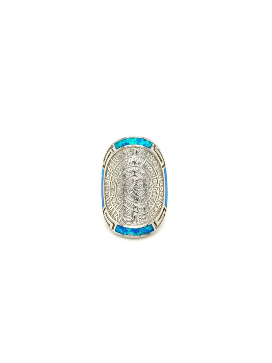 Drandakis Women's Ring with Stones from Silver