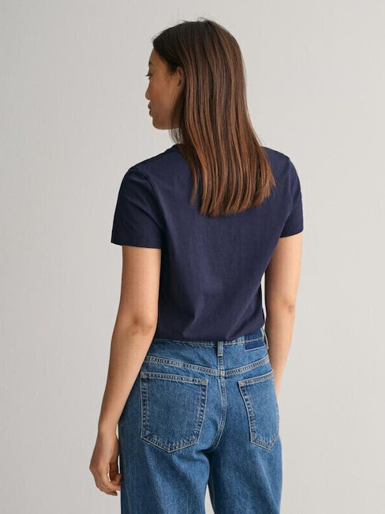 Gant Tricou Albastru Marin